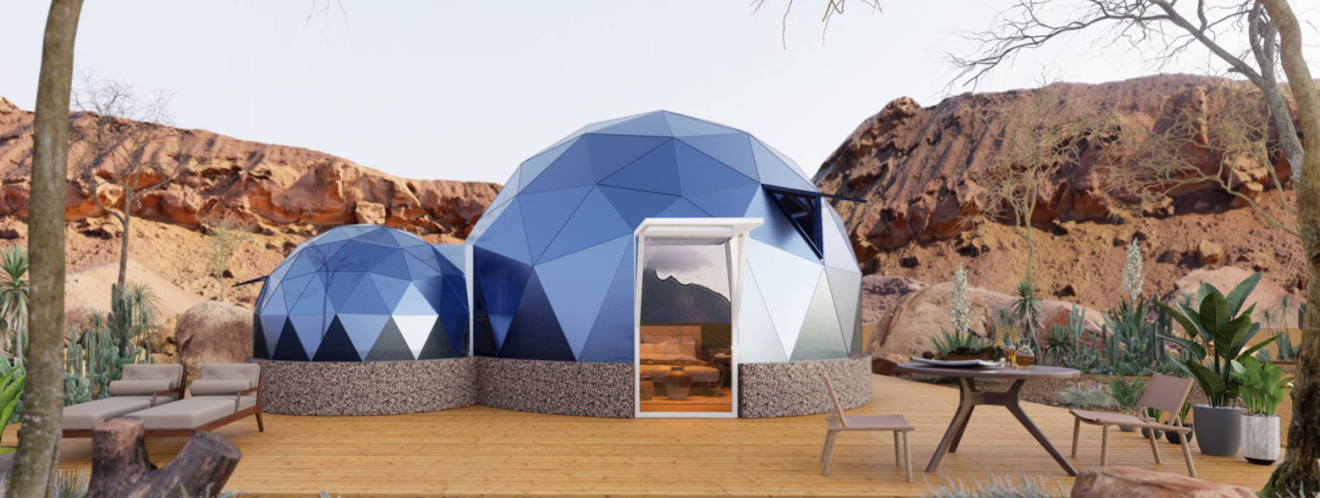 南浔区球形智能光伏玻璃星空房